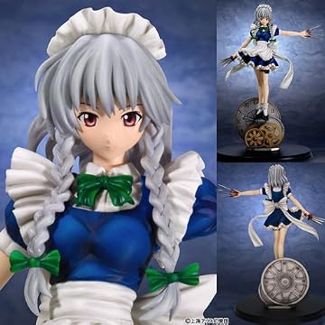 東方プロジェクト 特別編 1/7 紅魔館のメイド 十六夜咲夜 -戦闘ver.-　1/7 PVC塗装済み完成品