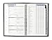 DayMinder Premiere Weekly Appointment Book 2015, Wirebound, Hard Cover, 4.88 x 7.88 Inch Page Size, Black (G210H-00)
