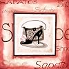 Fashion Shoes III Art Poster Print by Alfred Gockel