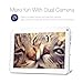iRULU eXpro X1s 10.1 Inch Tablet PC, Android 5.1 Lollipop, Quad Core, GMS Certified by Google, 16GB - White Front