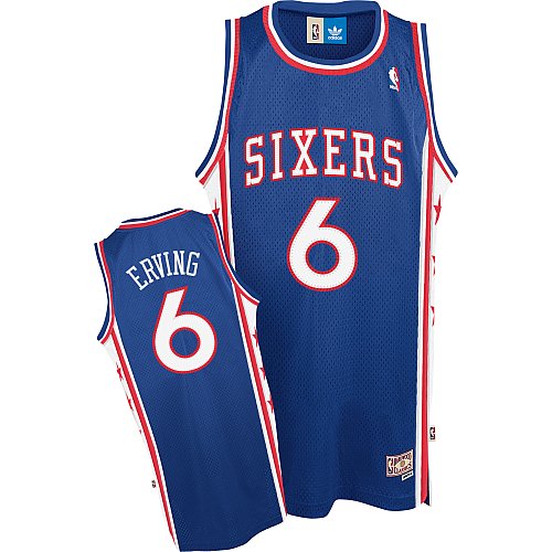 NBA Philadelphia 76Ers Julius Erving Swingman Jersey (Team, Large)
