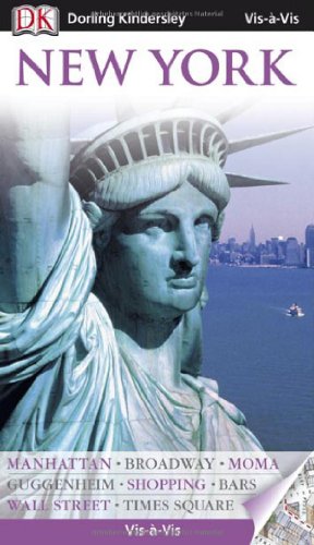 Buch - Cover Vis a Vis Reiseführer New York mit Extra-Karte: Manhattan, Broadway, MOMA, Guggenheim, Shopping, Bars, Wall Street, Times Square - Eleanor Berman - Dorling Kindersley Reiseführerverlag