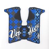 Virtue Ego Argyle Bullets Grips - Blue