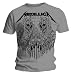Atmosphere Mens Metallica - Pushead Silver -T-shirt