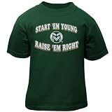 Colorado State Rams Green Toddler Start 'Em Young T-shirt