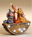 Disney Pooh, Eeyore, Piglet, Tigger Lighted Figurine