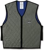 Chill-Its 6665 Evaporative Cooling Vest, Gray, 2X-Large