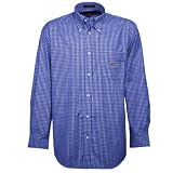 Colony Sportswear Florida Gators Royal Blue Gridiron Check Dress Shirt