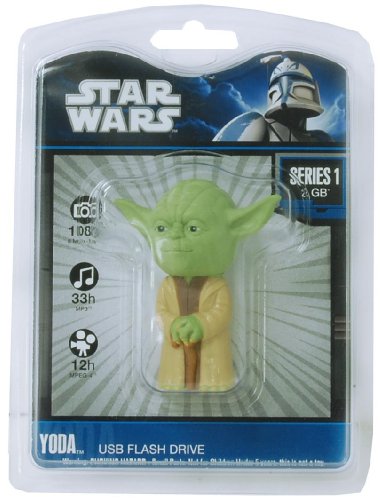  Star Wars 2 Gig USB Drive - Yoda
