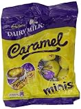 Cadbury Dairy Milk Caramel Minis 98 g Bag (Pack of 12)