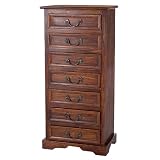 7-Drawer Wood Chest
