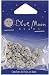 Blue Moon Plated Metal Flower Bead Caps 20/Pkg-Sil