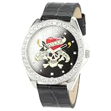 Ed Hardy Womens SL-LK Starlet Love Kills Watch