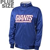 New York Giants Women's Plus Size Full-Zip Track Jacket