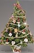 Reutter Porcelain Decorated Miniature Christmas Tree
