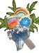 Get Well Rainbow 3 Cookies