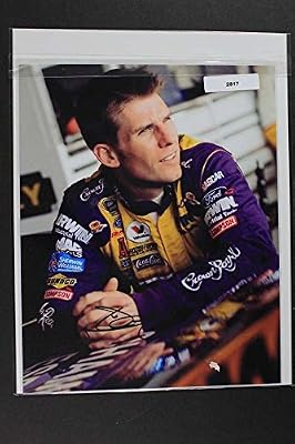Jamie McMurray Signed Autographed Nascar Glossy 8x10 Photo - COA Matching Holograms
