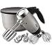 Sunbeam 2551 Heritage Series 6-Speed 250-Watt Hand Mixer, Silver