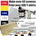 Get Going with the Yudu (Includes Hack the Yudu Screen Liquid Emulsion kit [emulsion, scoop coater, emulsion remover, tutorial], 11″ Professional Squeegee, 5 Pints of Ink, Transparencies)