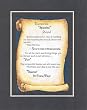 Touching and Heartfelt Poem for Teachers - Teachers Are Special People Poem on 11 x 14 inches Double Beveled Matting