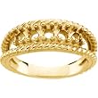 14K Yellow Gold Mother's Ring - 5 Gemstone -- YOU CHOOSE THE COLORS!
