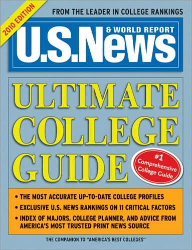 U.S. News Ultimate College Guide 2010, 7E (Us News Ultimate College Guide)