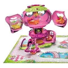 My little Pony 62890186 Ponyville Spielhaus Rosarot, Einführungspromo, mit Spielmatte