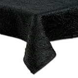 picture of Banquet Black Crepe Overlays 90