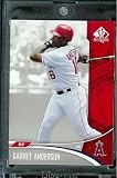 Sporting Goods : 2006 SP Authentic #46 Garret Anderson Baseball Card - Mint Condition - In Protective Display Case !!