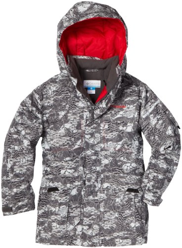 Columbia Boys 8-20 Pop Shove Jacket Toddler, Grill Elements Camo, 4T