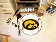 Iowa Hawkeyes 29" Round Baseball Floor Mat (Rug)
