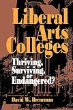 ISBN 9780815710615 product image for Liberal Arts Colleges | upcitemdb.com