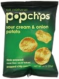 Popchips, Sour Cream & Onion, 0.8-Ounce Single Serve Bags (Pack of  24)