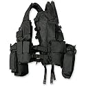 Tactical Weste - Military Battle Vest, gross, Farbe: schwarz