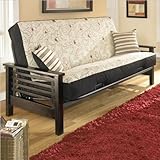 IMAGE OF Fashion Bed Group Morgan Full Size Futon Frame in Espresso Finish