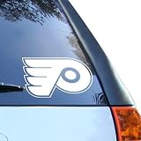 Philadelphia Flyers 8x8 White Decal Logo
