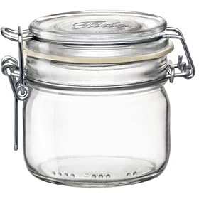 Fido Round Clear Jar .25 Liter by