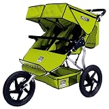 Tike Tech ATX Double Jogger Stroller- Lime... by Tike Tech