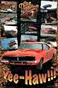 Dukes of Hazzard (Charger, Yee-Haw!!!) TV Poster Print - 24" X 36"
