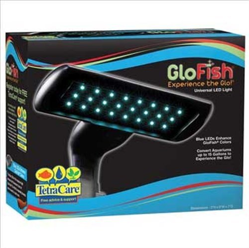 GloFish Universal Aquarium Light with Blue LEDs, 15-Gallon GloFish Universal Aquarium Light with Blue LEDs, 15-Gallon