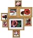 Umbra Huddle Wood Collage Wall Frame, Designed by Tom Vincent, Medium, Natural Finish