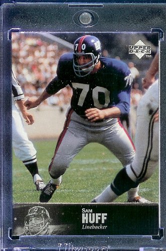 1997 Upper Deck Legends # 31 Sam Huff New York Giants Football Card - Mint !!