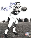 Raymond Berry Autographed/Hand Signed Baltimore Colts 8x10 Photo with HOF 73 Inscription