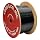 Loos EXERFLEXPRO Carbon Steel Exercise Cable, Nylon Coated, 7x19 Strand Core, Black