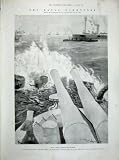 海軍 1900 の硝酸塩のトロフィのパリのソーダ船 H.m.s Howe