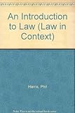 An introduction to law