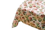 IMAGE OF Waverly Rolling Meadow European 60-Inch Vinyl Tablecloth