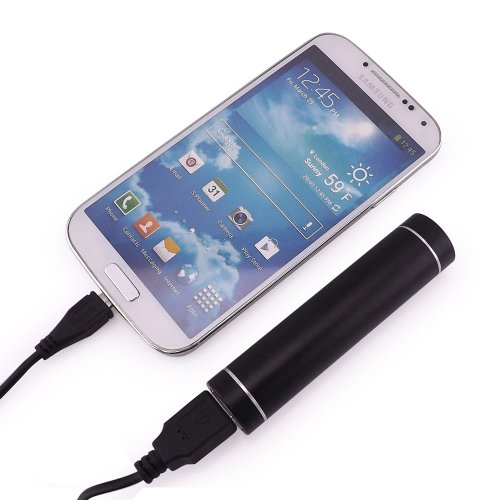 Mini 2600mAh External Battery Pack With Highlight Flashlight- Portable Power Bank Charger For iPhone 5S 5C 5(Lightning Cable Not Included) 4S 4, iPad Mini, Samsung Galaxy S4 I9500, S3 Mini I8190, S3 I9300, S II I9100, S I9000, Nexus, Note 2 3, Galaxy Gear, HTC One X V S, Sensation G14 XE XL, EVO 3D, EVO 4G, Inspire 4G, Incredible 2, Motorola Triumph, Razr, LG Optimus, Nokia Lumia 1020 920 900, Blackberry Z10, Sony Xperia Z Z1