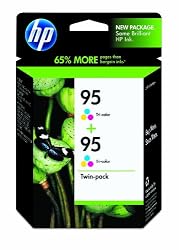 HP 95 Tri-color Ink Cartridge Twin Pack