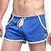 Zacoo Men Draw-String Slack Shorts Size L Color Blue